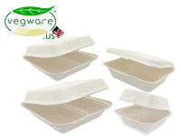 Vegware Bio-degradable Take-out Boxes